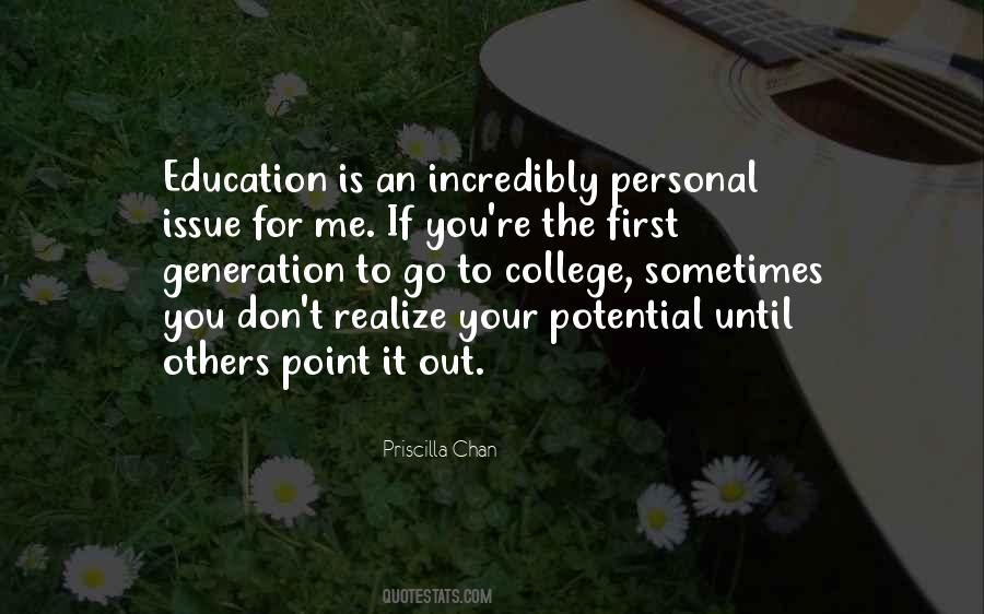 Personal Potential Quotes #1587020
