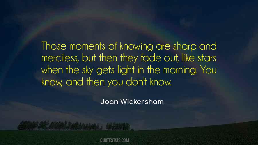 Sky In The Morning Quotes #1551210
