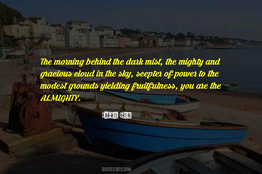 Sky In The Morning Quotes #195732