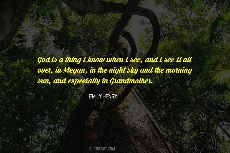 Sky In The Morning Quotes #515028