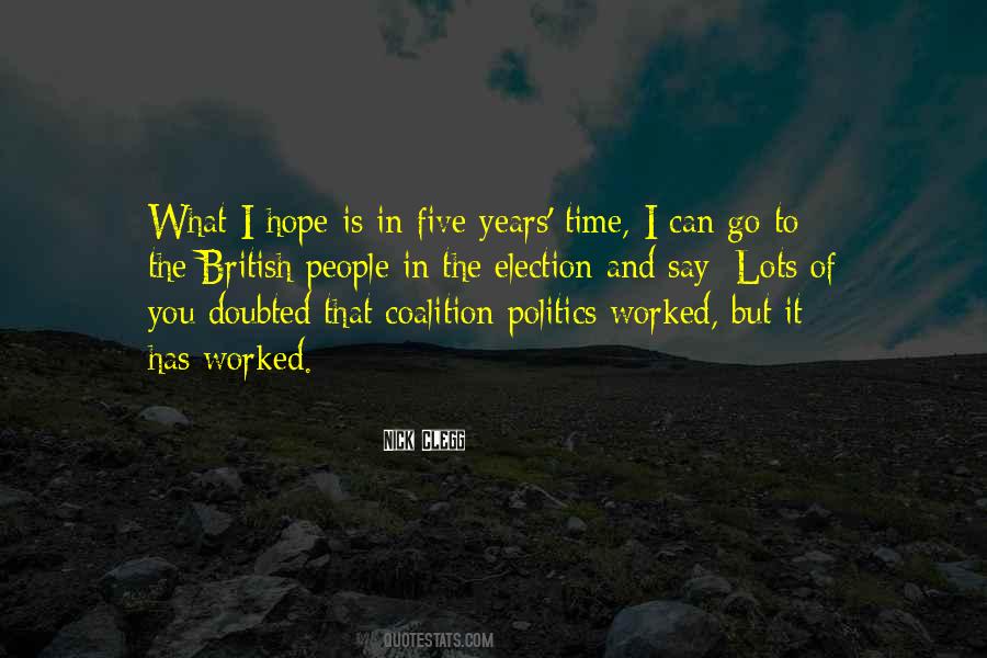 Election Years Quotes #706669