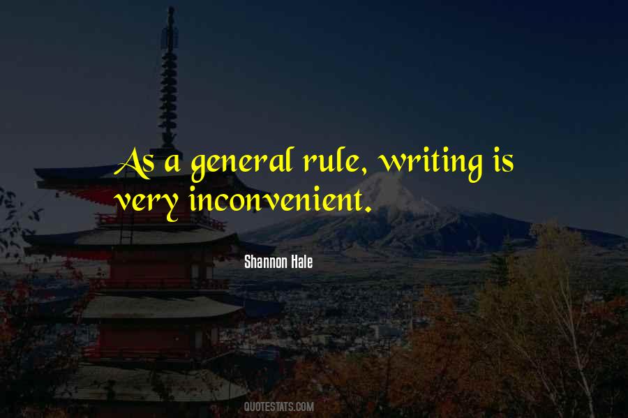 General Rule Quotes #402838