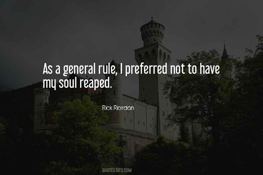 General Rule Quotes #448321