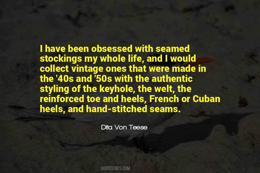 Seamed Stockings Quotes #1719270