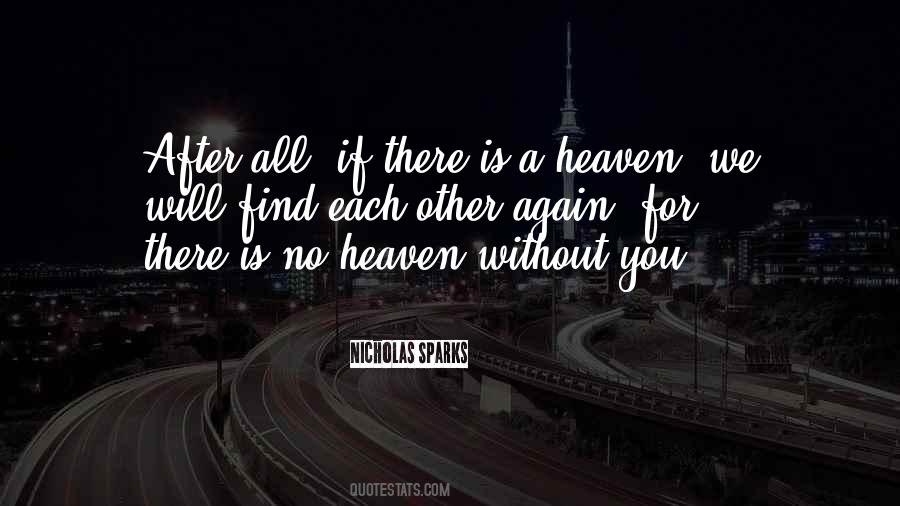 Find Heaven Quotes #218806