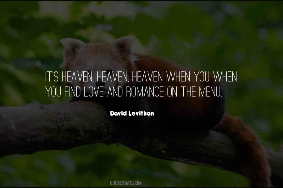 Find Heaven Quotes #919008