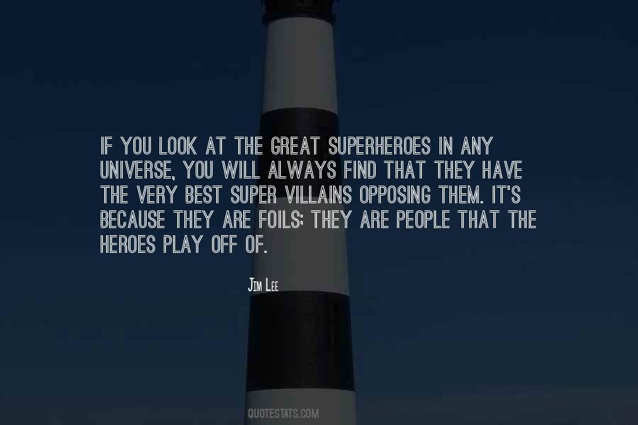 Best Super Villains Quotes #1549394