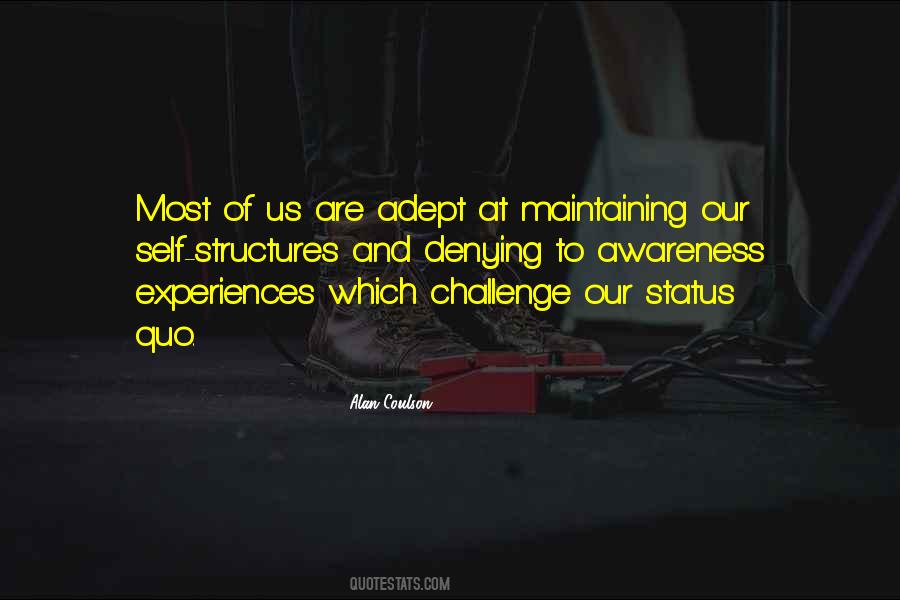 Quotes About Maintaining The Status Quo #965999