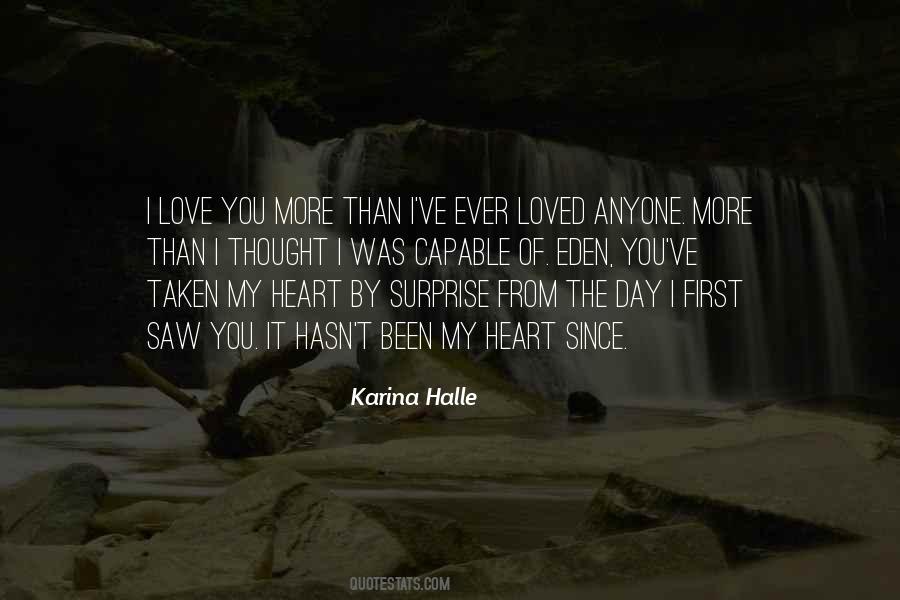 Best Surprise Love Quotes #424346