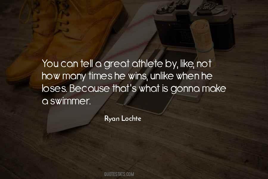 Best Swimmer Quotes #3538