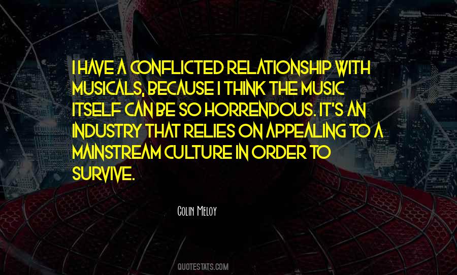 Quotes About Mainstream Music #269436