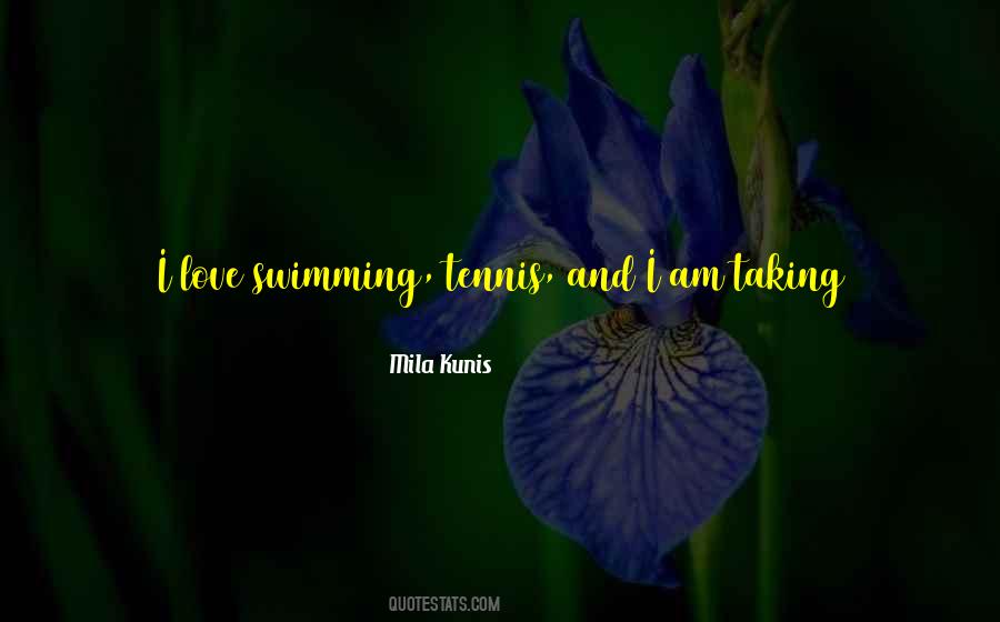 Best Swimming Quotes #15066