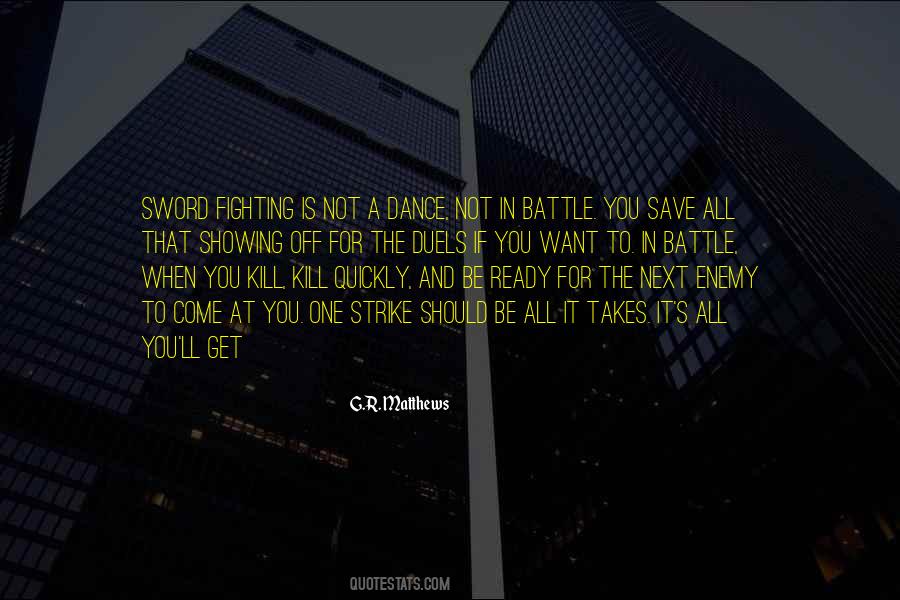 Best Sword Fighting Quotes #202001