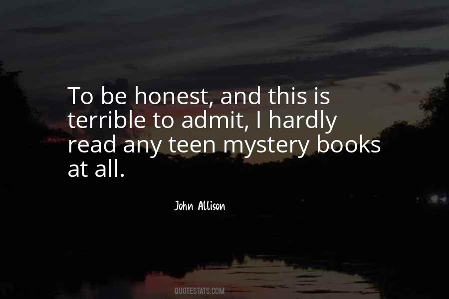 Teen Mystery Quotes #361672