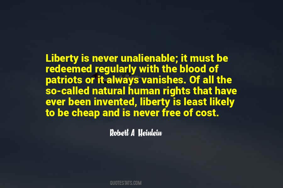Liberty And Human Rights Quotes #1080898