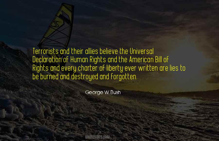 Liberty And Human Rights Quotes #138684