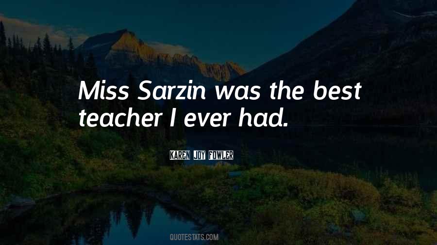 Best Teacher Quotes #267796