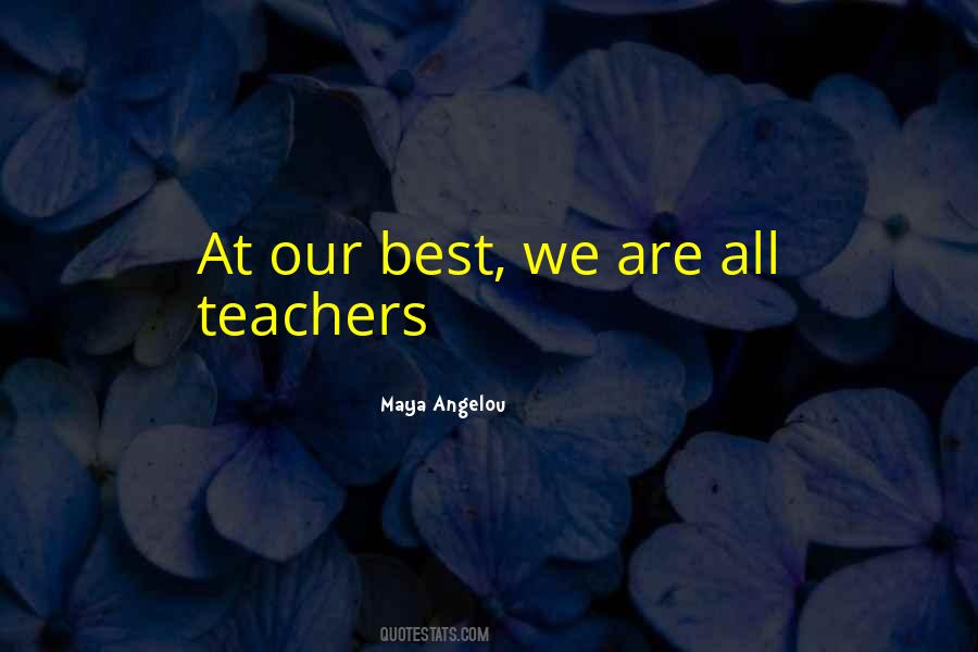 Best Teacher Quotes #296045