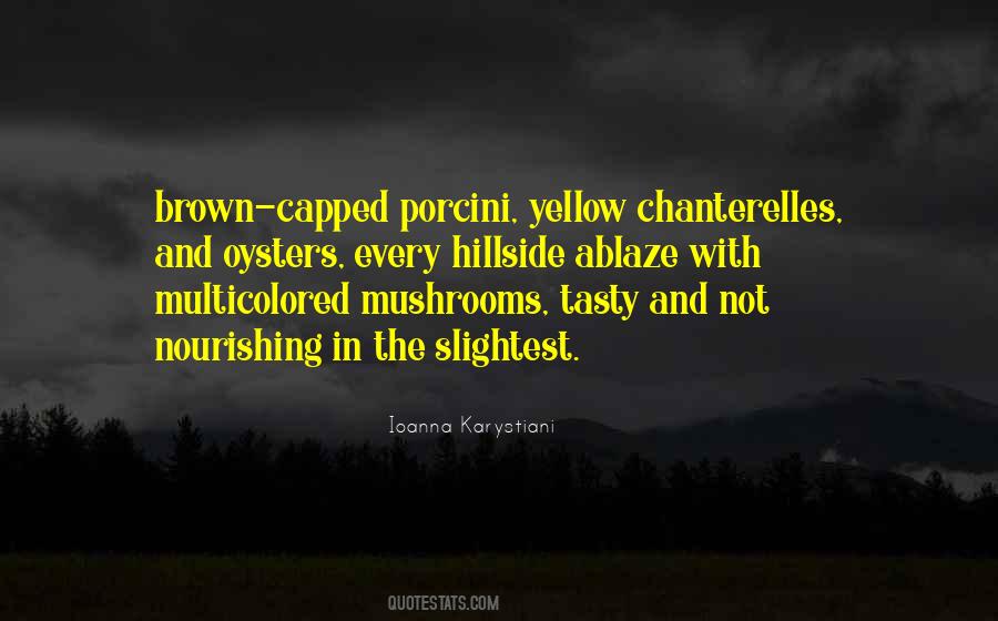 Porcini Mushrooms Quotes #534838