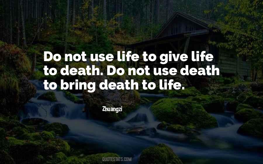 Zhuangzi Death Quotes #1583327