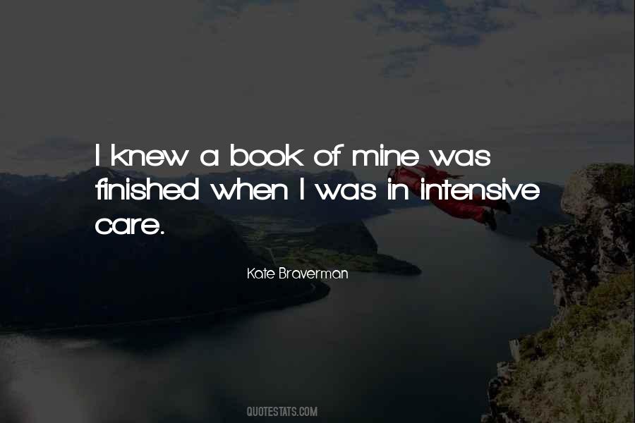 Intensive Care Quotes #249556