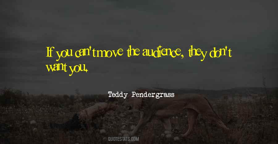Best Teddy Pendergrass Quotes #1149234