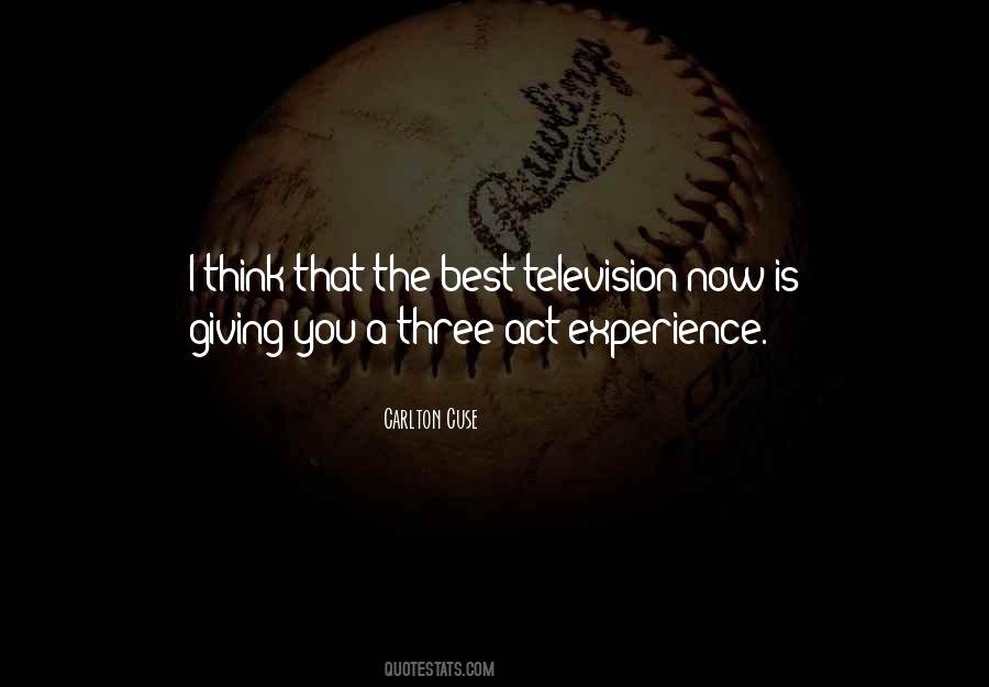 Best Television Quotes #888019