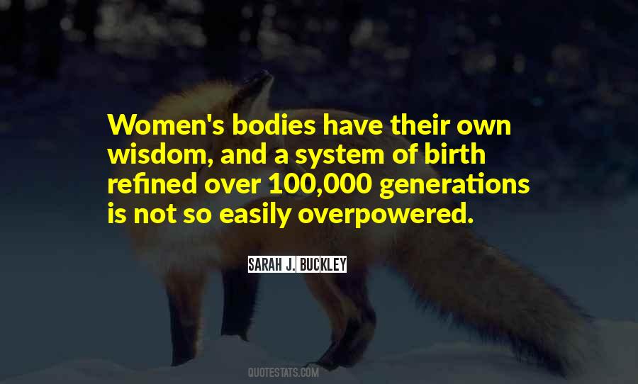 Women Of Wisdom Quotes #1138855