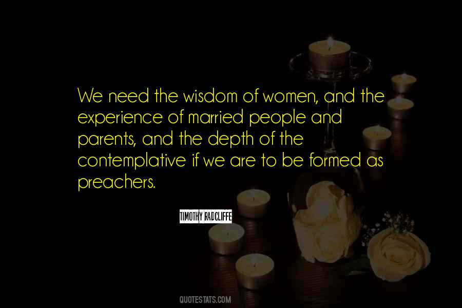 Women Of Wisdom Quotes #1327935