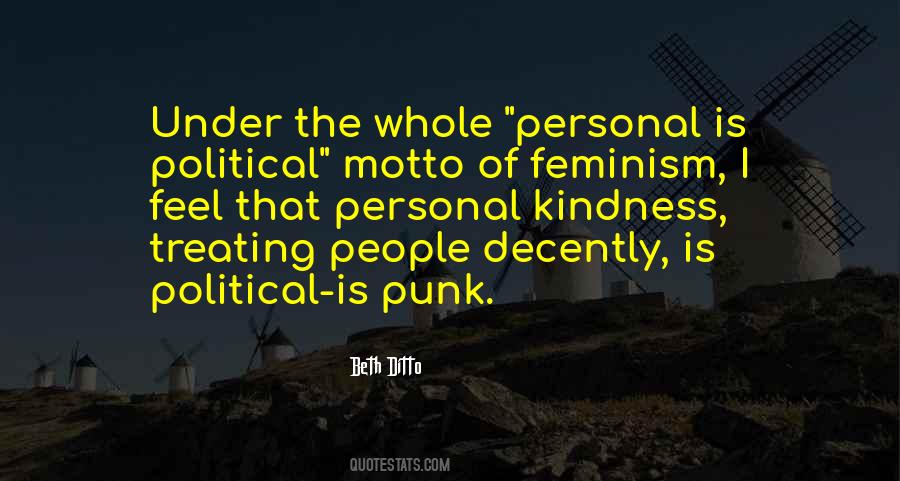 Punk Feminism Quotes #690969