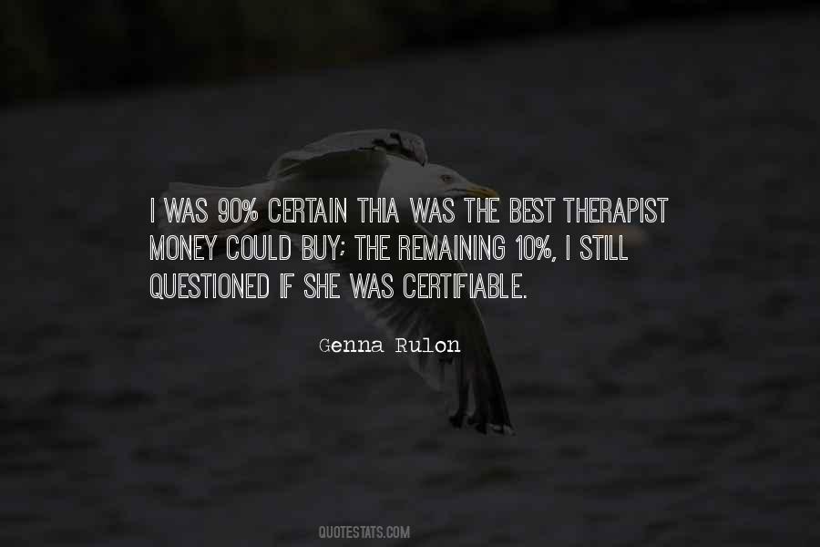 Best Therapist Quotes #377156