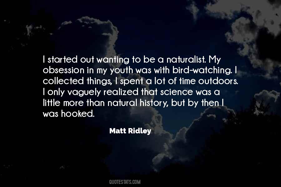 Natural History Of Science Quotes #1576840