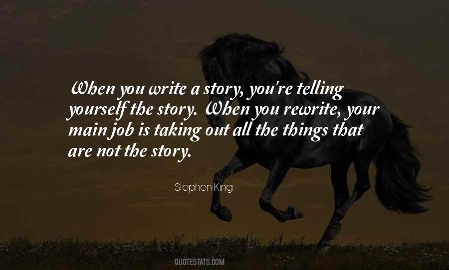 Rewrite My Story Quotes #856952