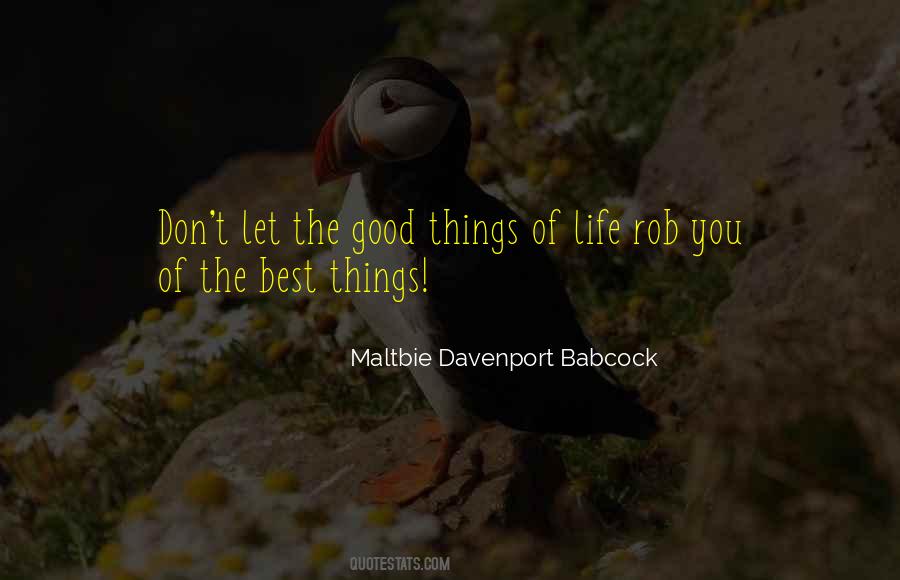 Best Things Of Life Quotes #90509