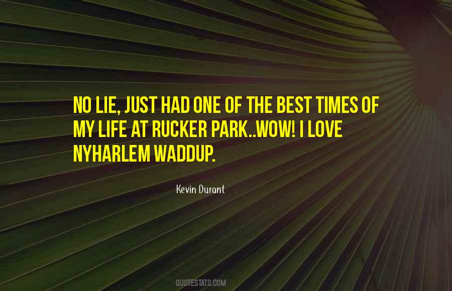 Best Times Of My Life Quotes #105290