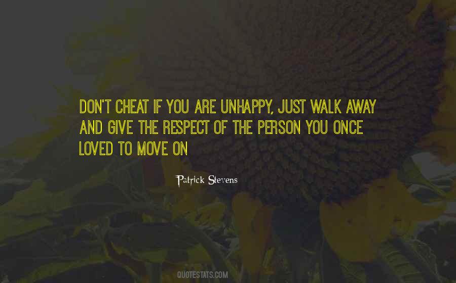 Best To Walk Away Quotes #30401