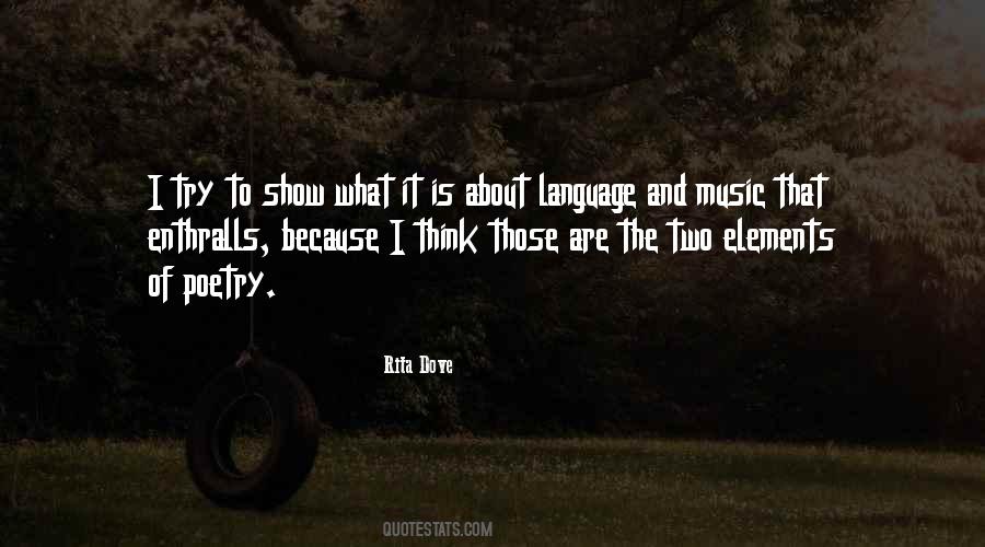4 Elements Poetry Quotes #160278