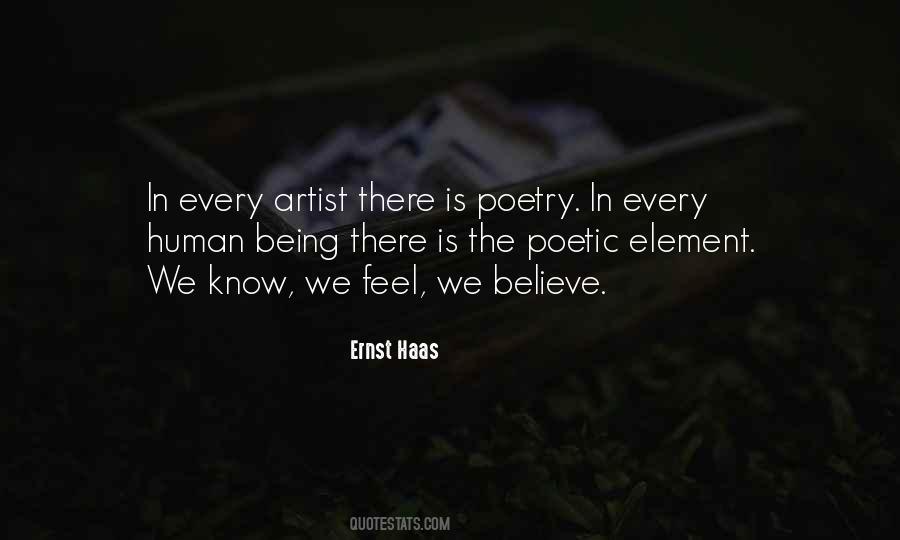 4 Elements Poetry Quotes #1676536
