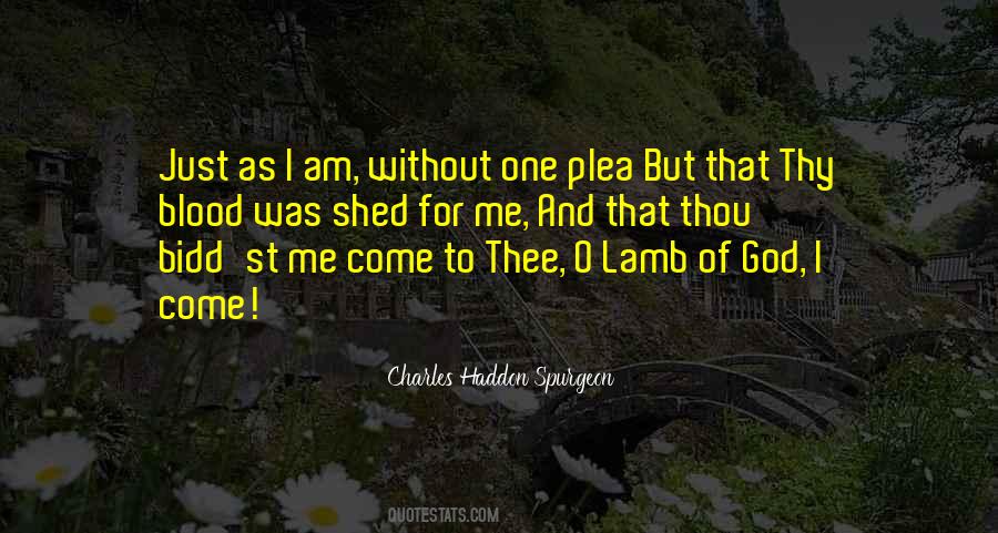 Blood Of The Lamb Quotes #1267935