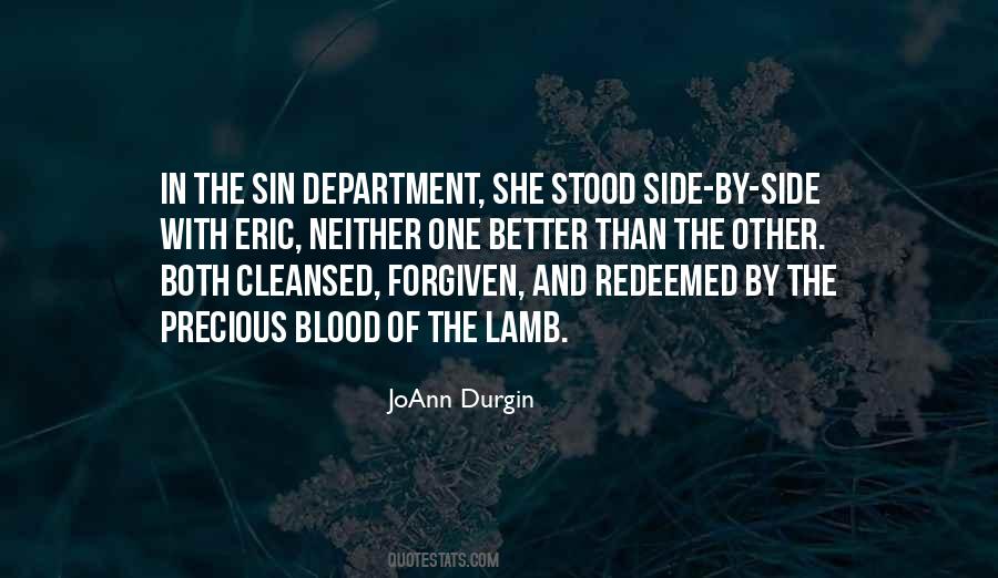 Blood Of The Lamb Quotes #1390466