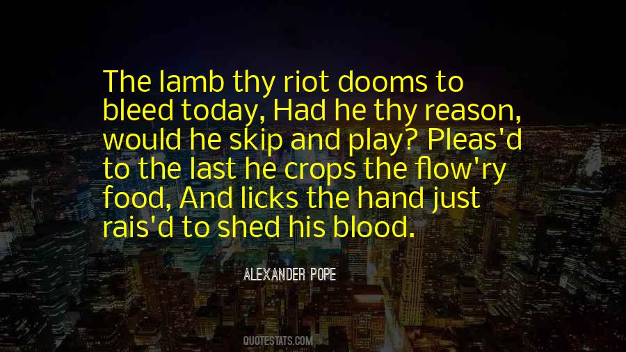 Blood Of The Lamb Quotes #1587335