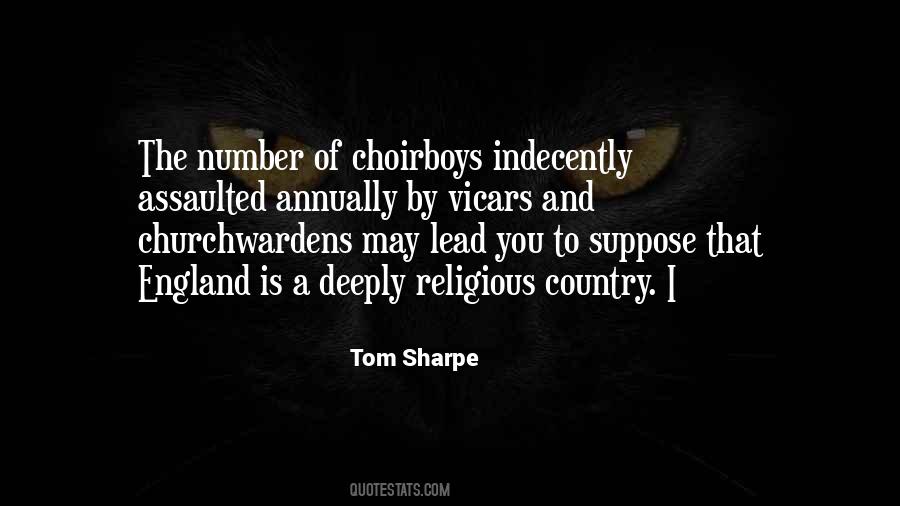 Best Tom Sharpe Quotes #1020578
