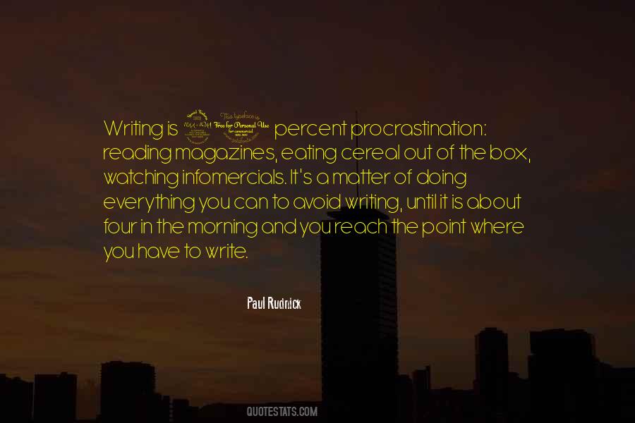 Eating Reading Quotes #107557
