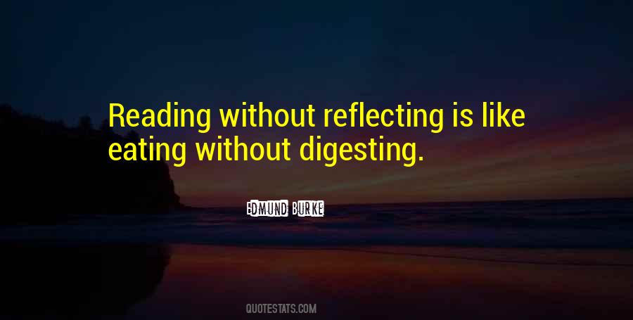Eating Reading Quotes #1698905