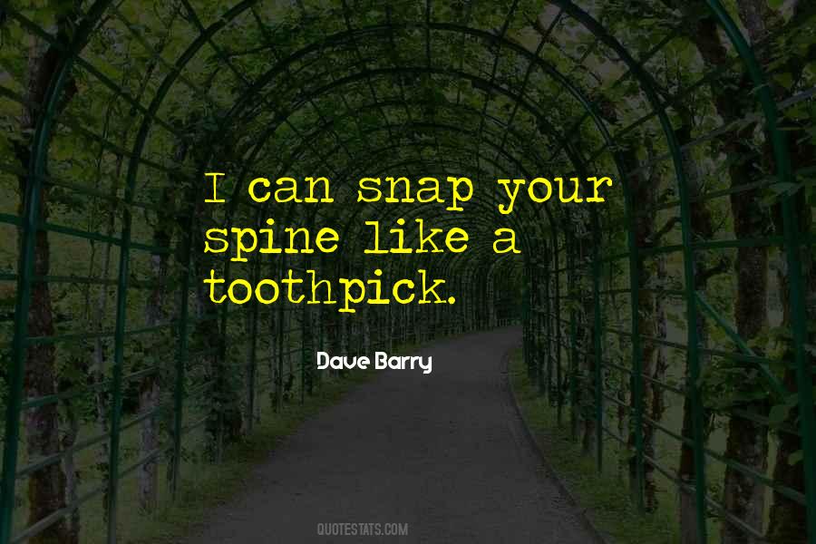 Best Toothpick Quotes #56950