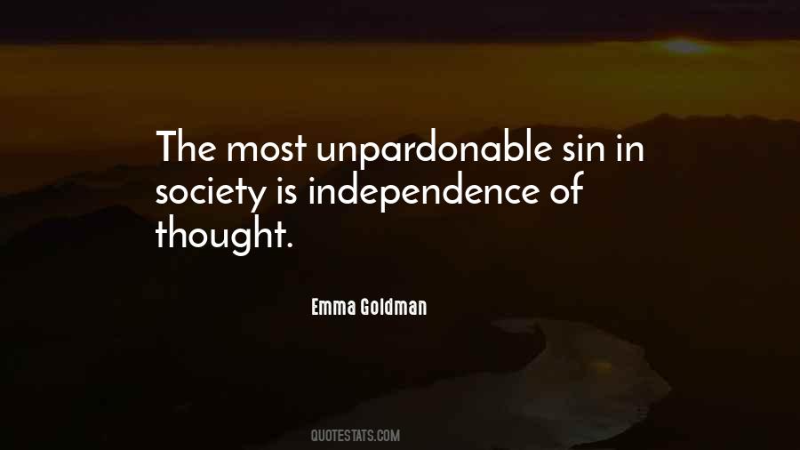 Unpardonable Sin Quotes #320315