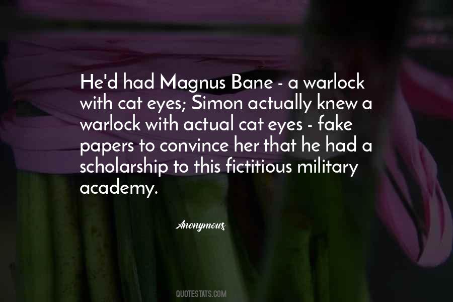 Quotes About Magnus #306698