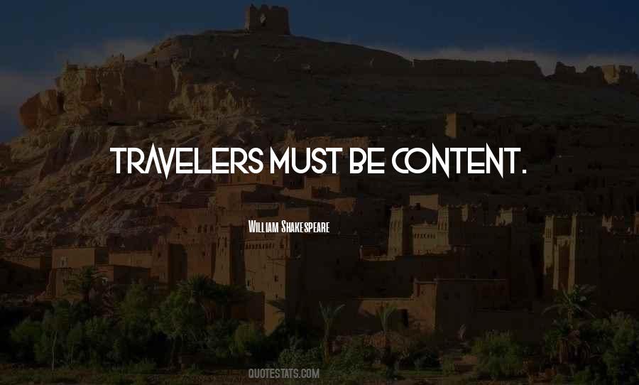 Best Travelers Quotes #32605