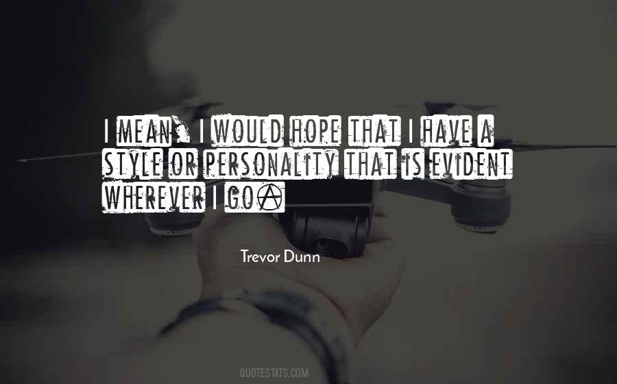 Best Trevor Quotes #21751