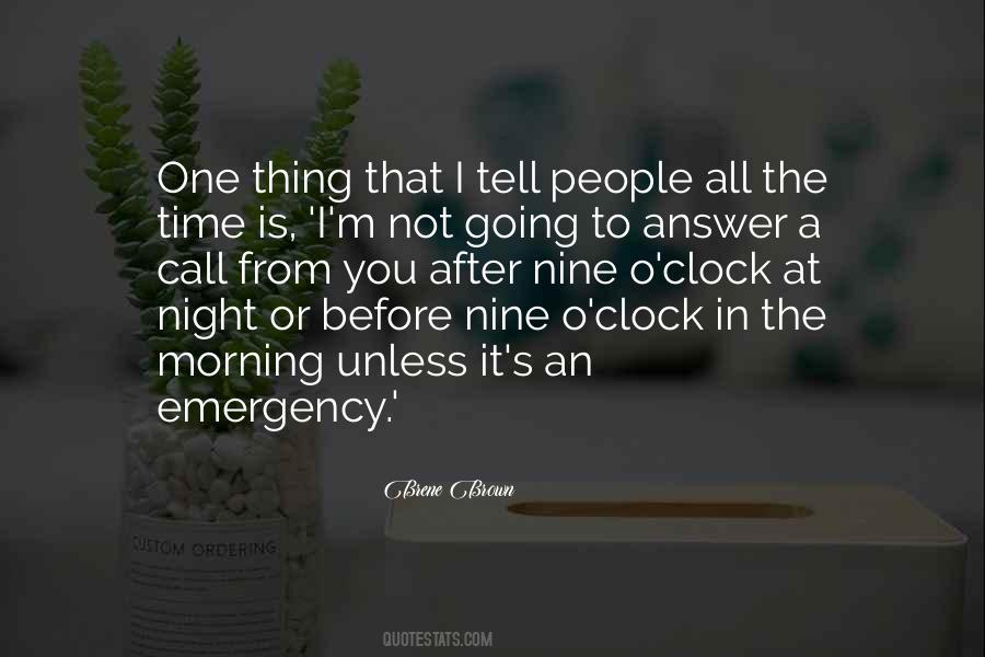 Clock In Quotes #214815